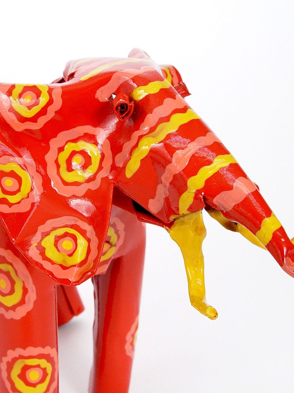 Large Tin Elephant La Vie Bien Large Tin Elephant