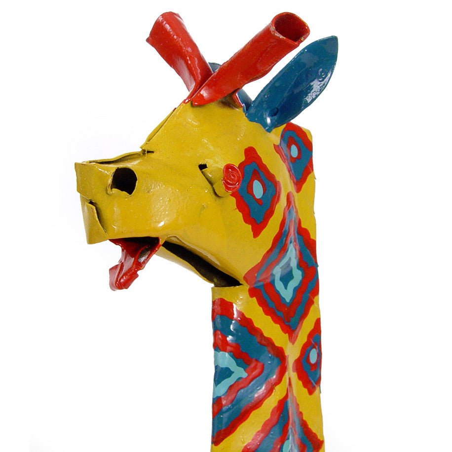 Large Tin Giraffe La Vie Bien Large Tin Giraffe