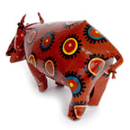 Large Tin Hippo La Vie Bien Large Tin Hippo