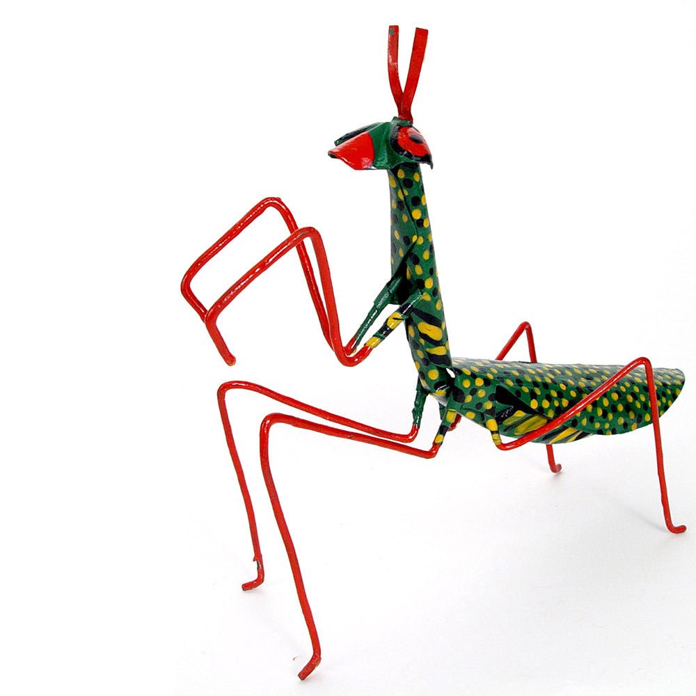 Large Tin Praying Mantis La Vie Bien Large Tin Praying Mantis