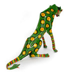 Large Tin Sitting Cheetah La Vie Bien Large Tin Sitting Cheetah