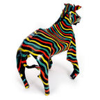 Large Tin Zebra La Vie Bien Large Tin Zebra