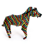 Large Tin Zebra La Vie Bien Large Tin Zebra
