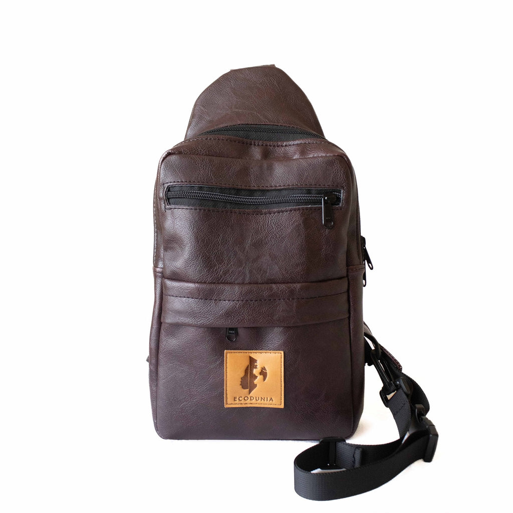 Large Vegan Leather Crossbody Sling Bag | Umoja Sling Bags La Vie Bien Large Vegan Leather Crossbody Sling Bag | Umoja