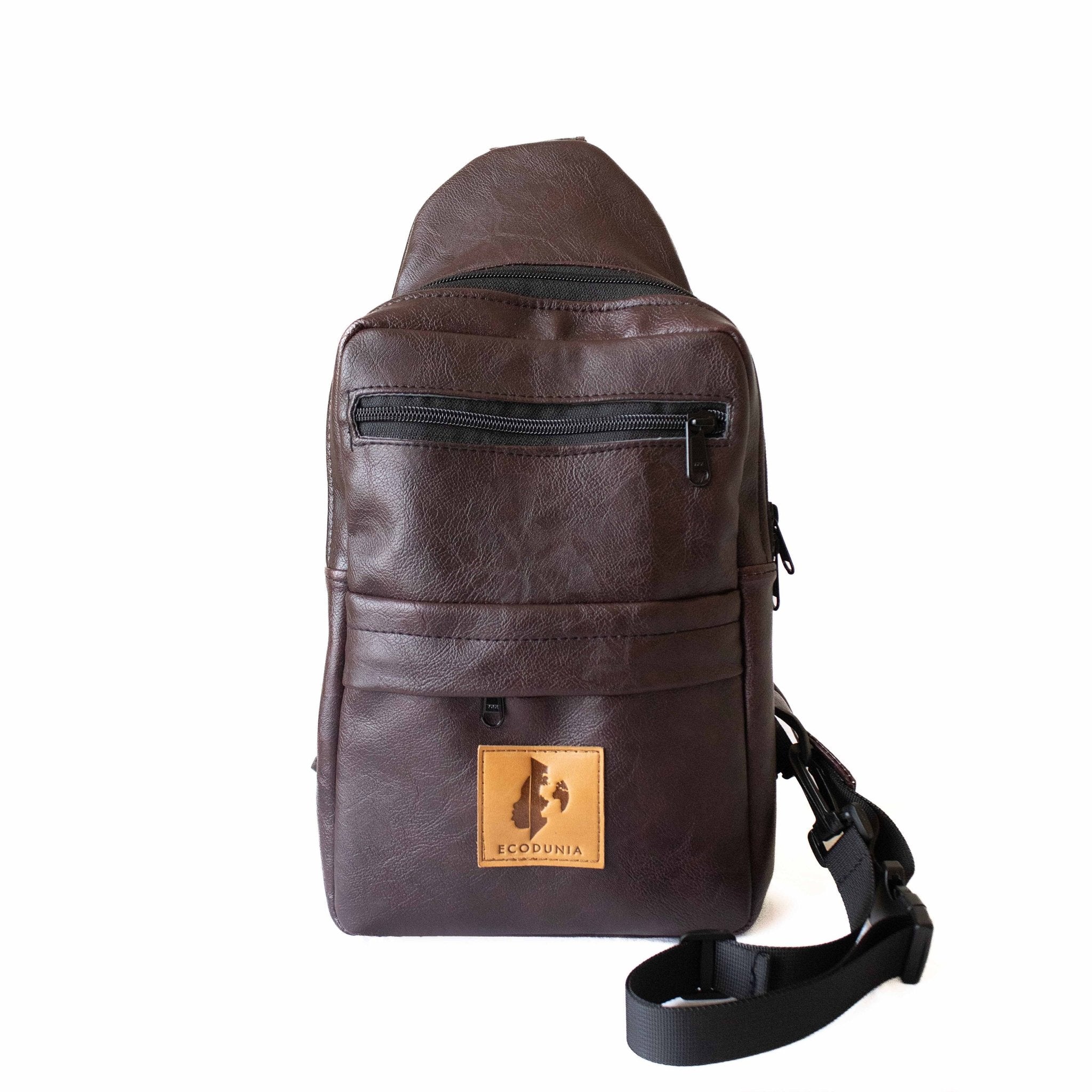 Large Vegan Leather Crossbody Sling Bag | Umoja Sling Bags La Vie Bien Large Vegan Leather Crossbody Sling Bag | Umoja