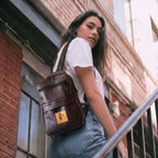 Large Vegan Leather Crossbody Sling Bag | Umoja Sling Bags La Vie Bien Large Vegan Leather Crossbody Sling Bag | Umoja