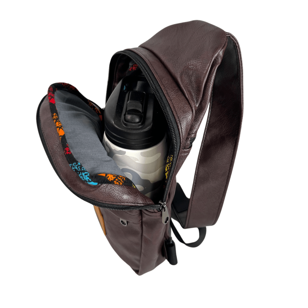 Large Vegan Leather Crossbody Sling Bag | Umoja Sling Bags La Vie Bien Large Vegan Leather Crossbody Sling Bag | Umoja