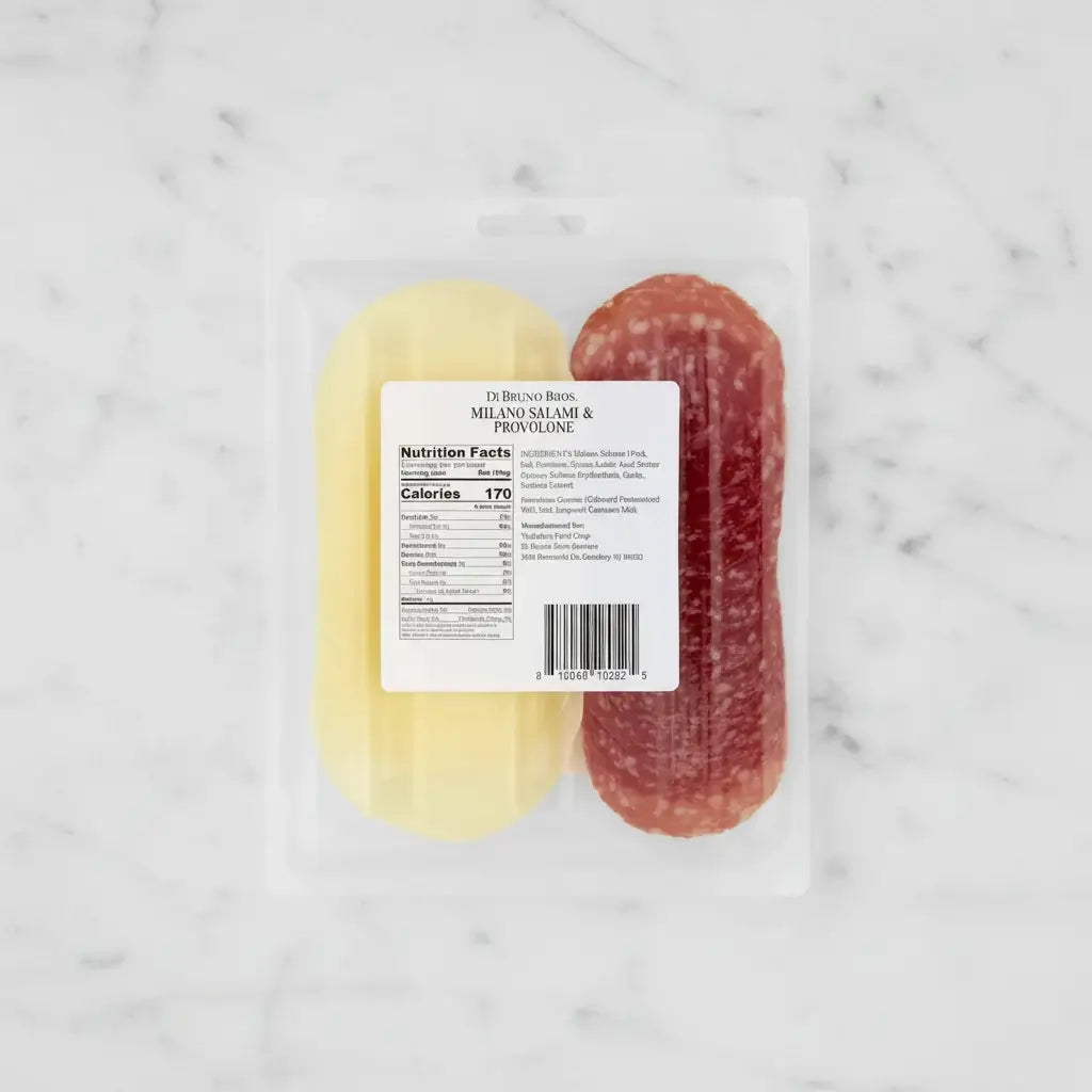 Sliced Milano Salami & Provolone Tray
