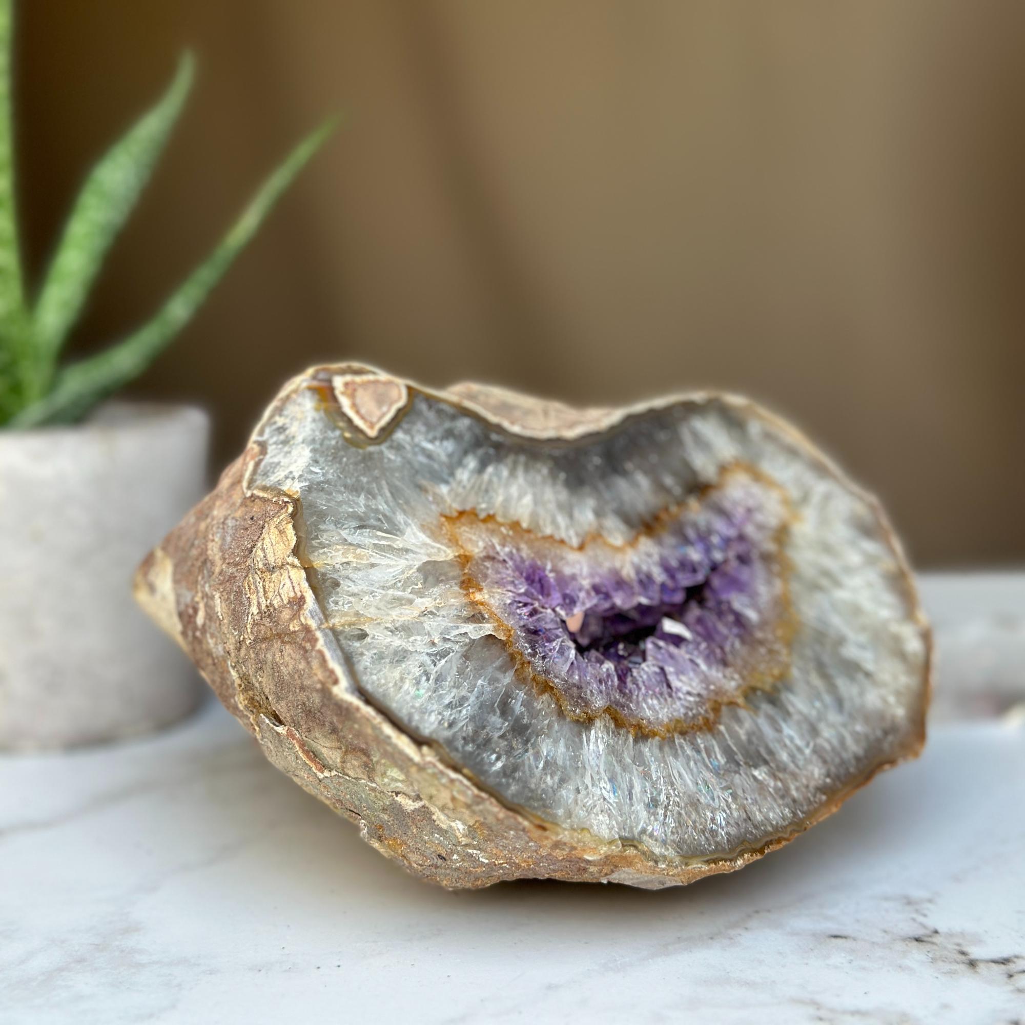 Largest amethyst geode, semi precious rock Geodes & Bowls La Vie Bien Largest amethyst geode, semi precious rock