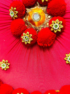 Lari with PomPom Ring & Net Tassels Festive Decor La Vie Bien Lari with PomPom Ring & Net Tassels
