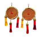 Laris with Tassels, Set of 2 Festive Decor La Vie Bien Laris with Tassels, Set of 2