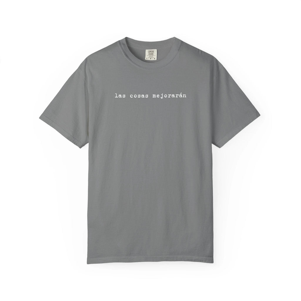 Las cosas mejorarán T-shirt, Spanish Positive Quote Tee by Printify