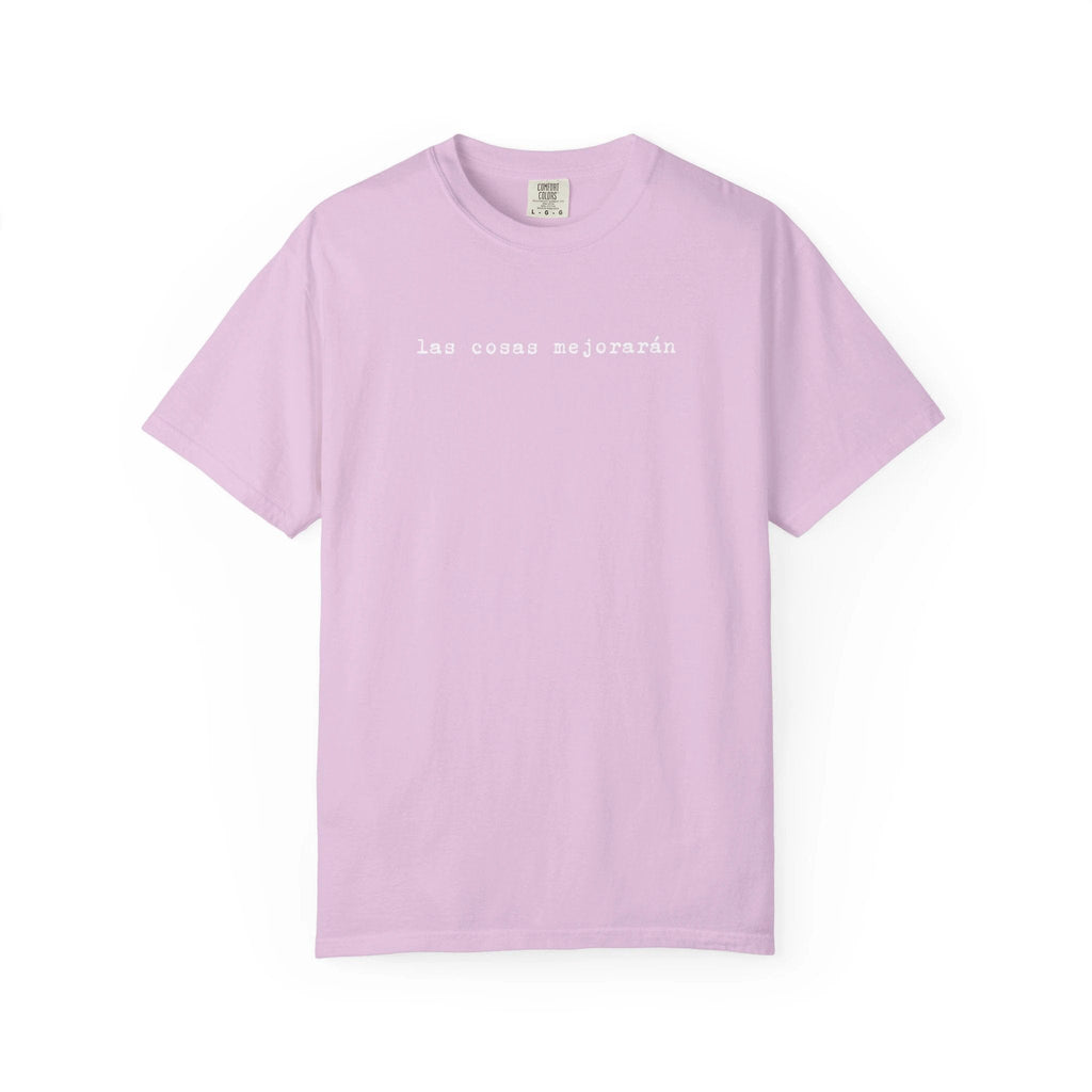 Las cosas mejorarán T-shirt, Spanish Positive Quote Tee by Printify