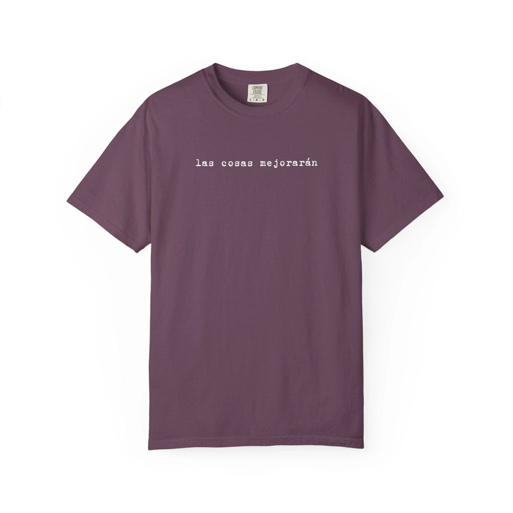 Las cosas mejorarán T-shirt, Spanish Positive Quote Tee by Printify