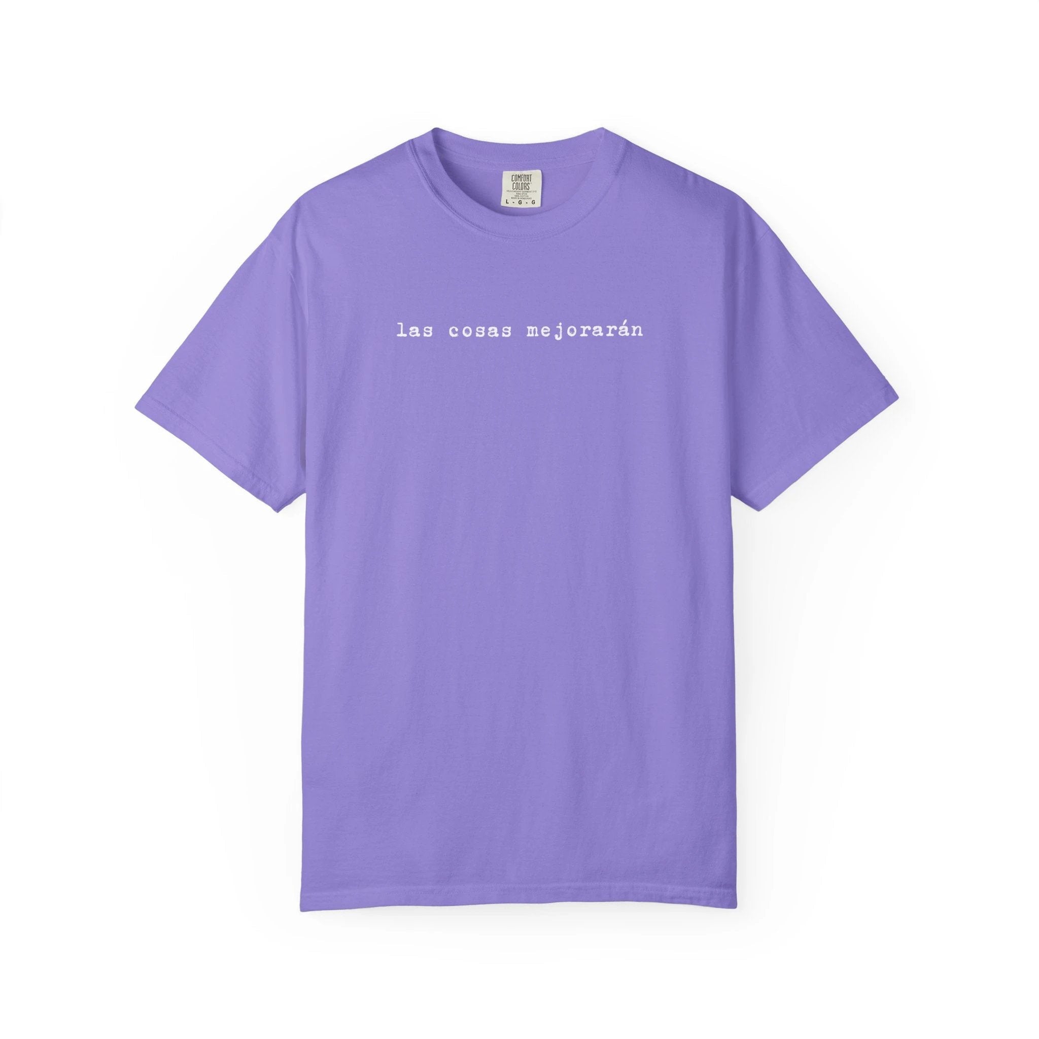 Las cosas mejorarán T-shirt, Spanish Positive Quote Tee by Printify