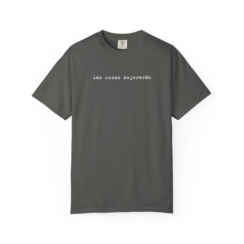 Las cosas mejorarán T-shirt, Spanish Positive Quote Tee by Printify