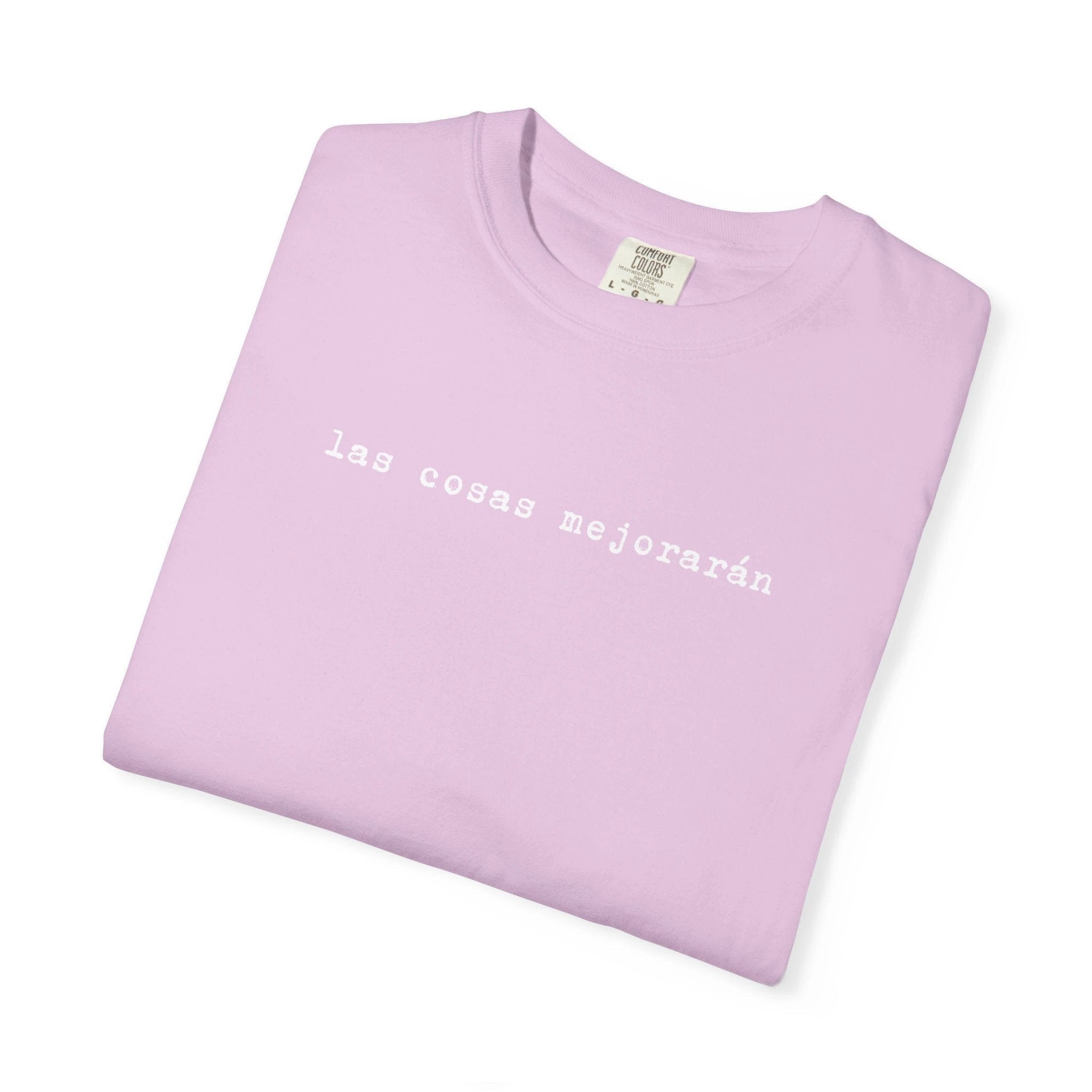 Las cosas mejorarán T-shirt, Spanish Positive Quote Tee by Printify