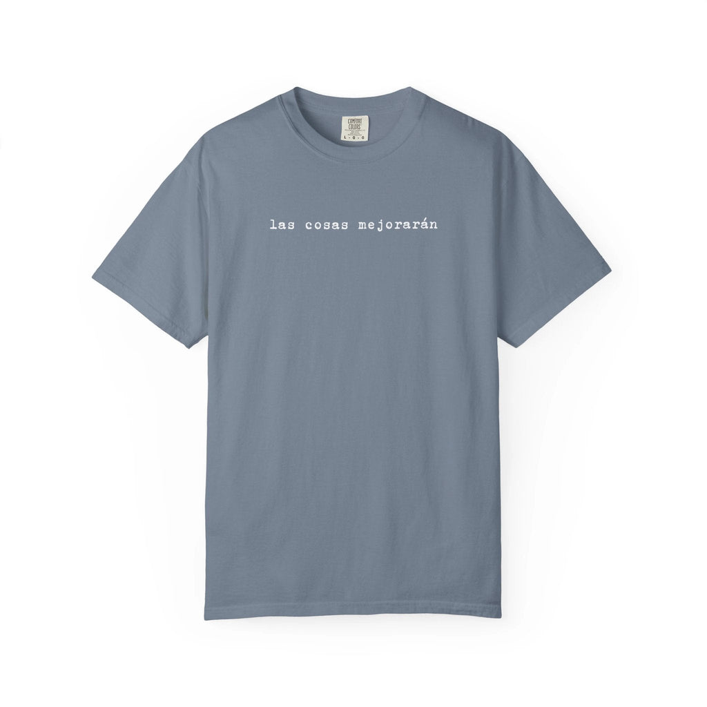 Las cosas mejorarán T-shirt, Spanish Positive Quote Tee by Printify