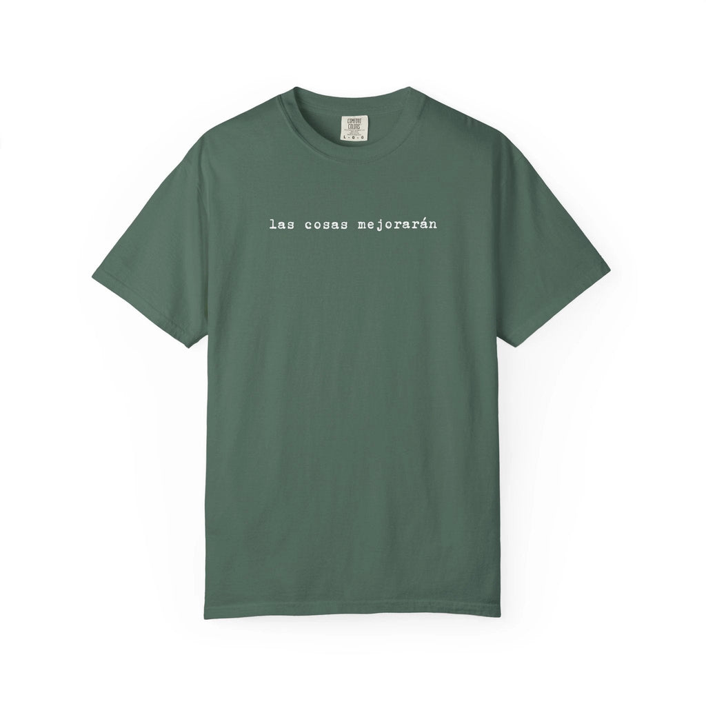 Las cosas mejorarán T-shirt, Spanish Positive Quote Tee by Printify