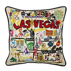 Las Vegas Hand - Embroidered Pillow Pillows La Vie Bien Las Vegas Hand - Embroidered Pillow