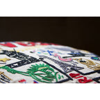 Las Vegas Hand - Embroidered Pillow Pillows La Vie Bien Las Vegas Hand - Embroidered Pillow