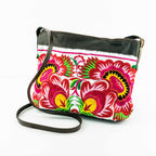 Latin Rose Embroidered Purse - Thailand Bags La Vie Bien Latin Rose Embroidered Purse - Thailand
