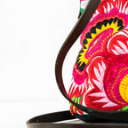 Latin Rose Embroidered Purse - Thailand Bags La Vie Bien Latin Rose Embroidered Purse - Thailand
