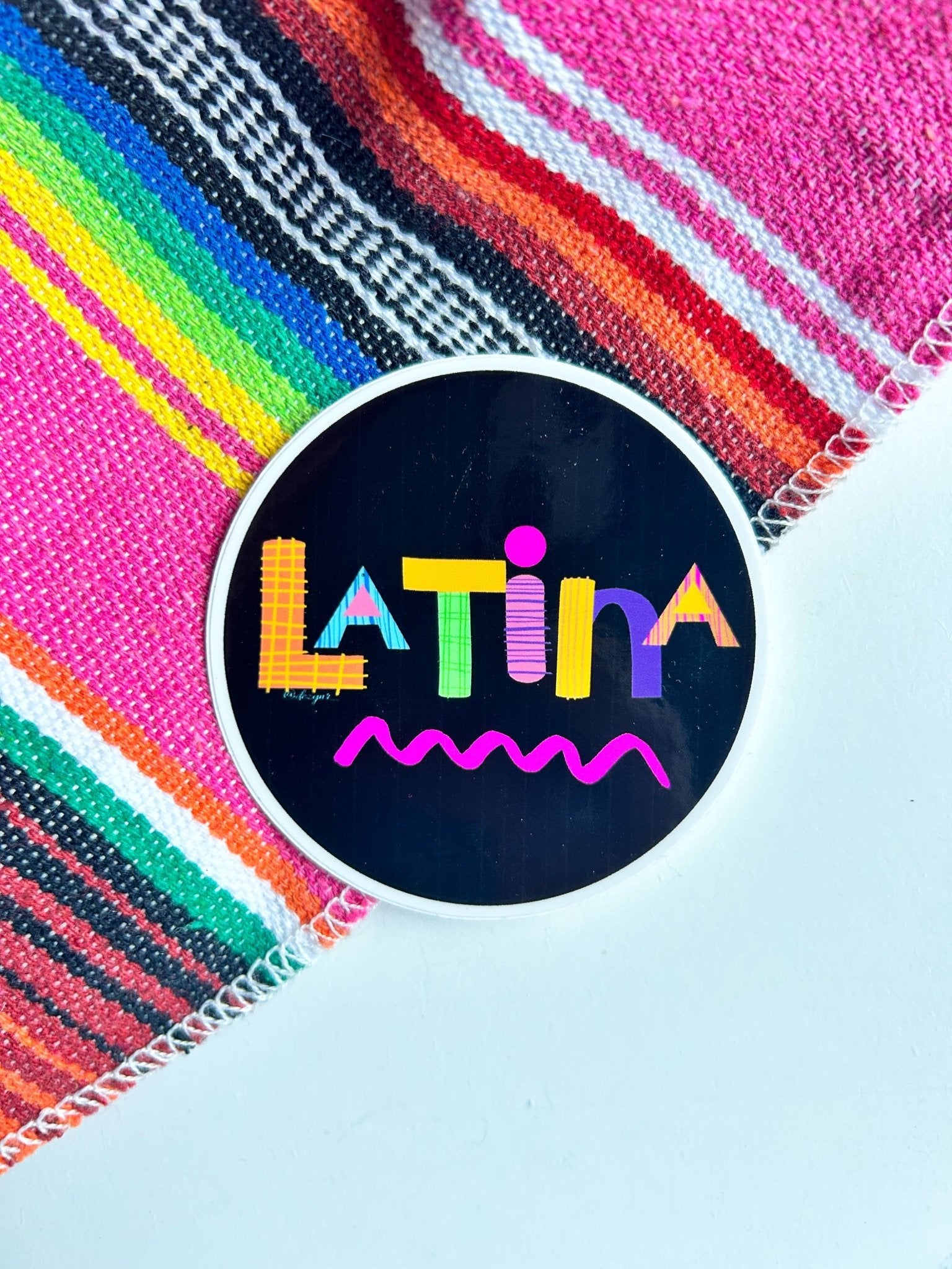 Latina sticker Decorative Stickers La Vie Bien Latina sticker