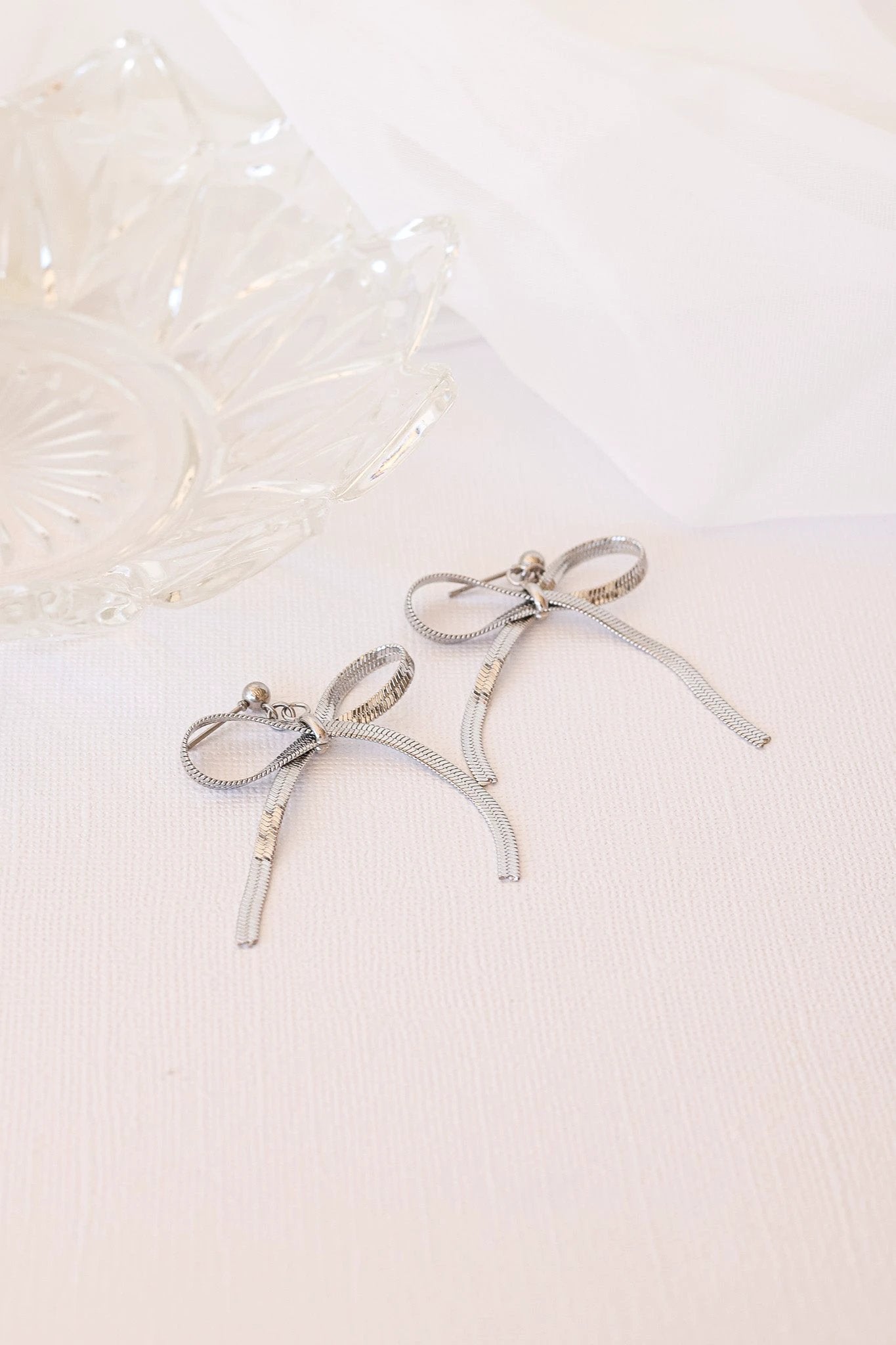 Lauren Bow Dangle by Rose & Clay