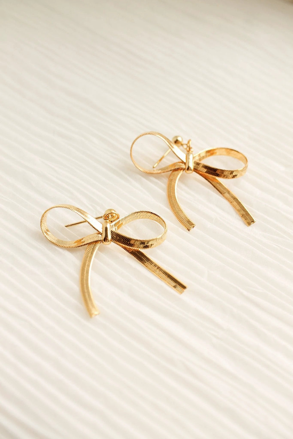 Lauren Bow Dangle by Rose & Clay