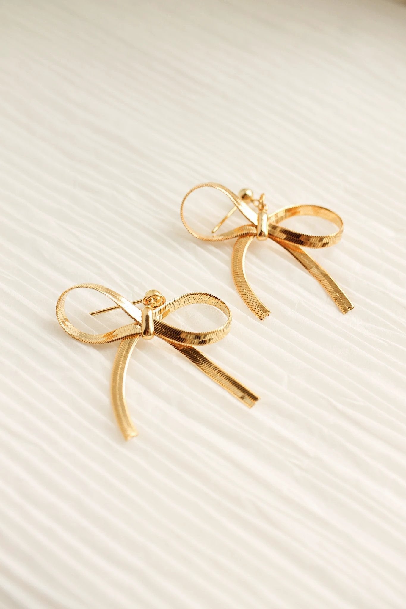 Lauren Bow Dangle by Rose & Clay
