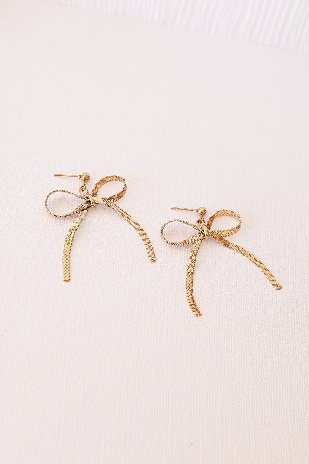 Lauren Bow Dangle by Rose & Clay