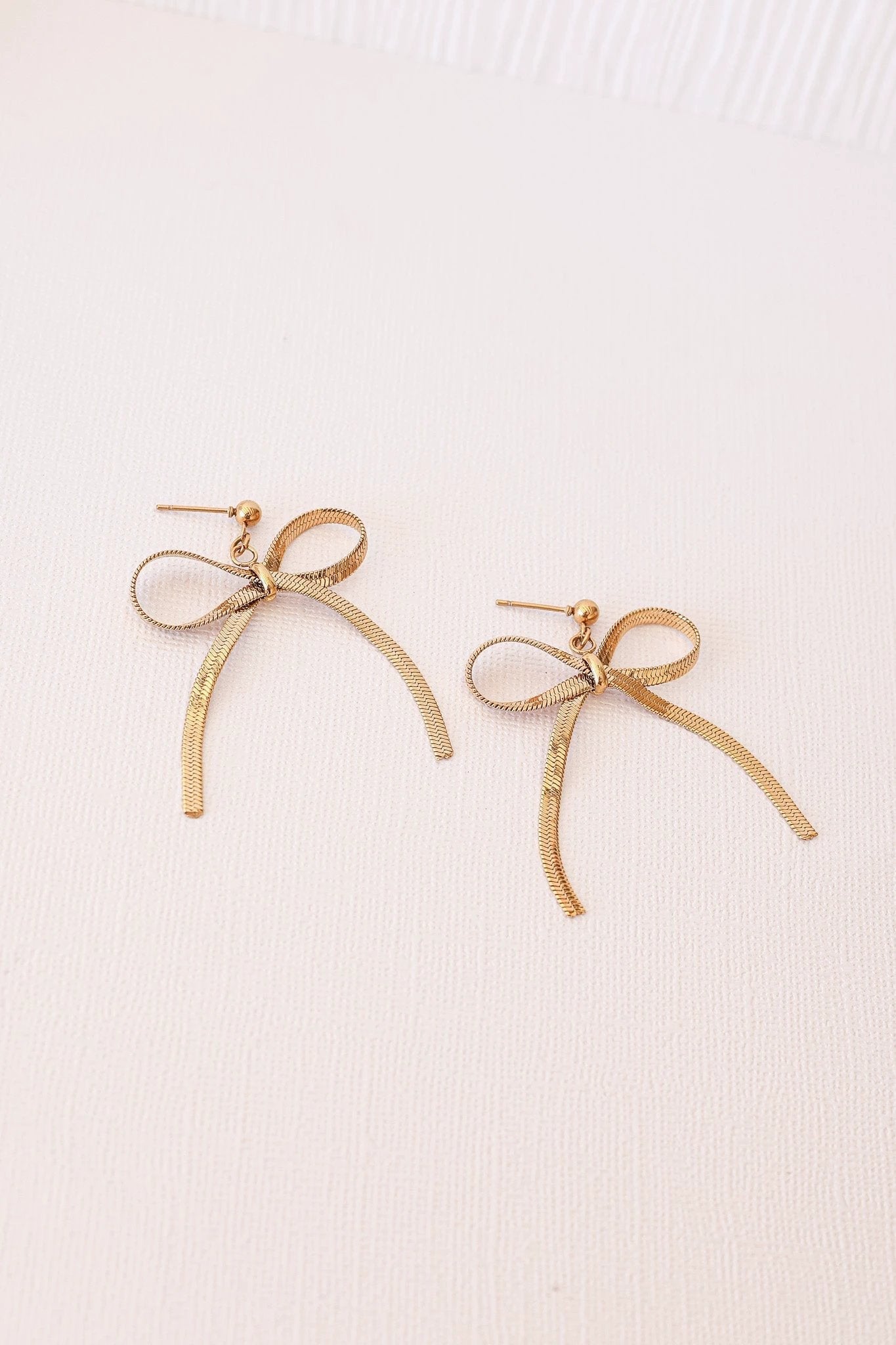 Lauren Bow Dangle by Rose & Clay
