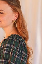 Lauren Bow Dangle by Rose & Clay