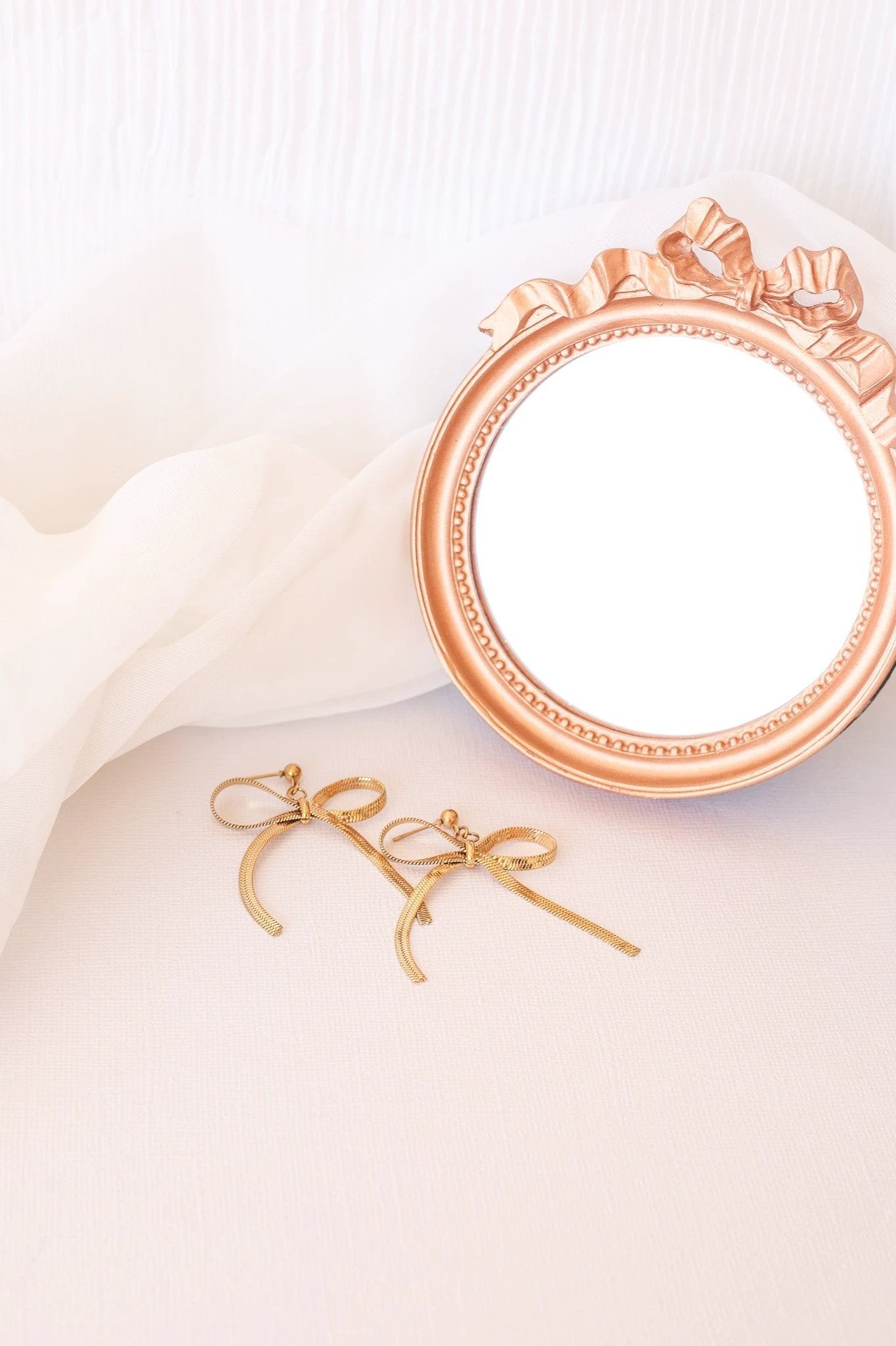 Lauren Bow Dangle by Rose & Clay