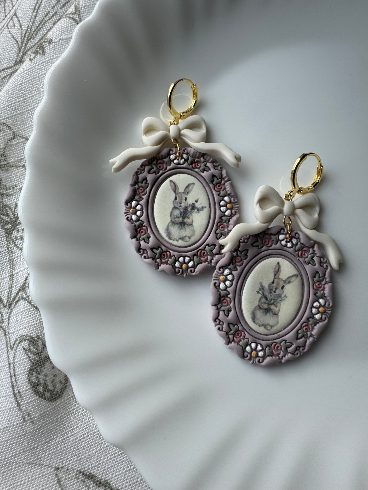Lavender Bunny Frames La Vie Bien Lavender Bunny Frames