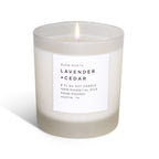 Lavender + Cedar - Signature Candle Frosted Candles La Vie Bien Lavender + Cedar - Signature Candle