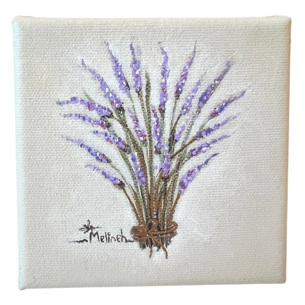Lavender Painting Canvas Art La Vie Bien Lavender Painting