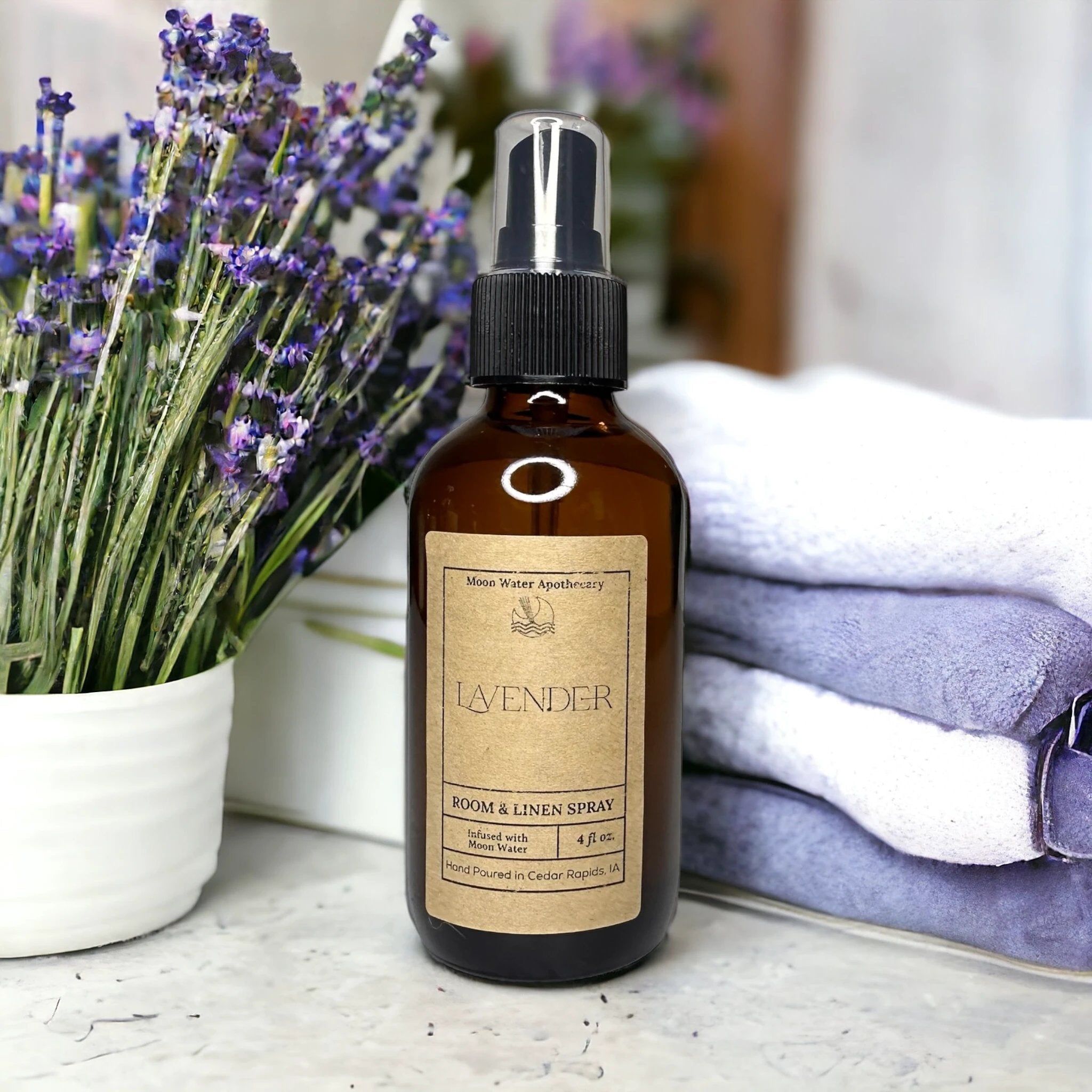 Lavender - ROOM & LINEN SPRAY -- by Moon Water Apothecary! by Moon Water Apothecary