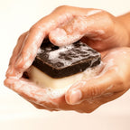 Lavender Upcycled Coffee Soap – Cleanse + Hydrate Exfoliating Bar Soap La Vie Bien Lavender Upcycled Coffee Soap – Cleanse + Hydrate