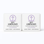 Lavender Upcycled Coffee Soap – Cleanse + Hydrate Exfoliating Bar Soap La Vie Bien Lavender Upcycled Coffee Soap – Cleanse + Hydrate