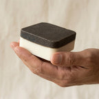 Lavender Upcycled Coffee Soap – Cleanse + Hydrate Exfoliating Bar Soap La Vie Bien Lavender Upcycled Coffee Soap – Cleanse + Hydrate