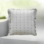 Layered Handwoven Super Soft Decorative Pillow, 20" x 20" Throw Pillow La Vie Bien Layered Handwoven Super Soft Decorative Pillow, 20" x 20"