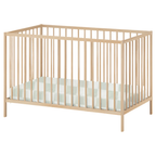 Leaf Green & White Checkered Crib Sheet by Little Mae & Co