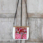 Leather Embroidered Crossbody Bag - Thailand Bags La Vie Bien Leather Embroidered Crossbody Bag - Thailand