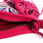 Leather Fringe Embroidered Crossbody Bag - Thailand Bags La Vie Bien Leather Fringe Embroidered Crossbody Bag - Thailand