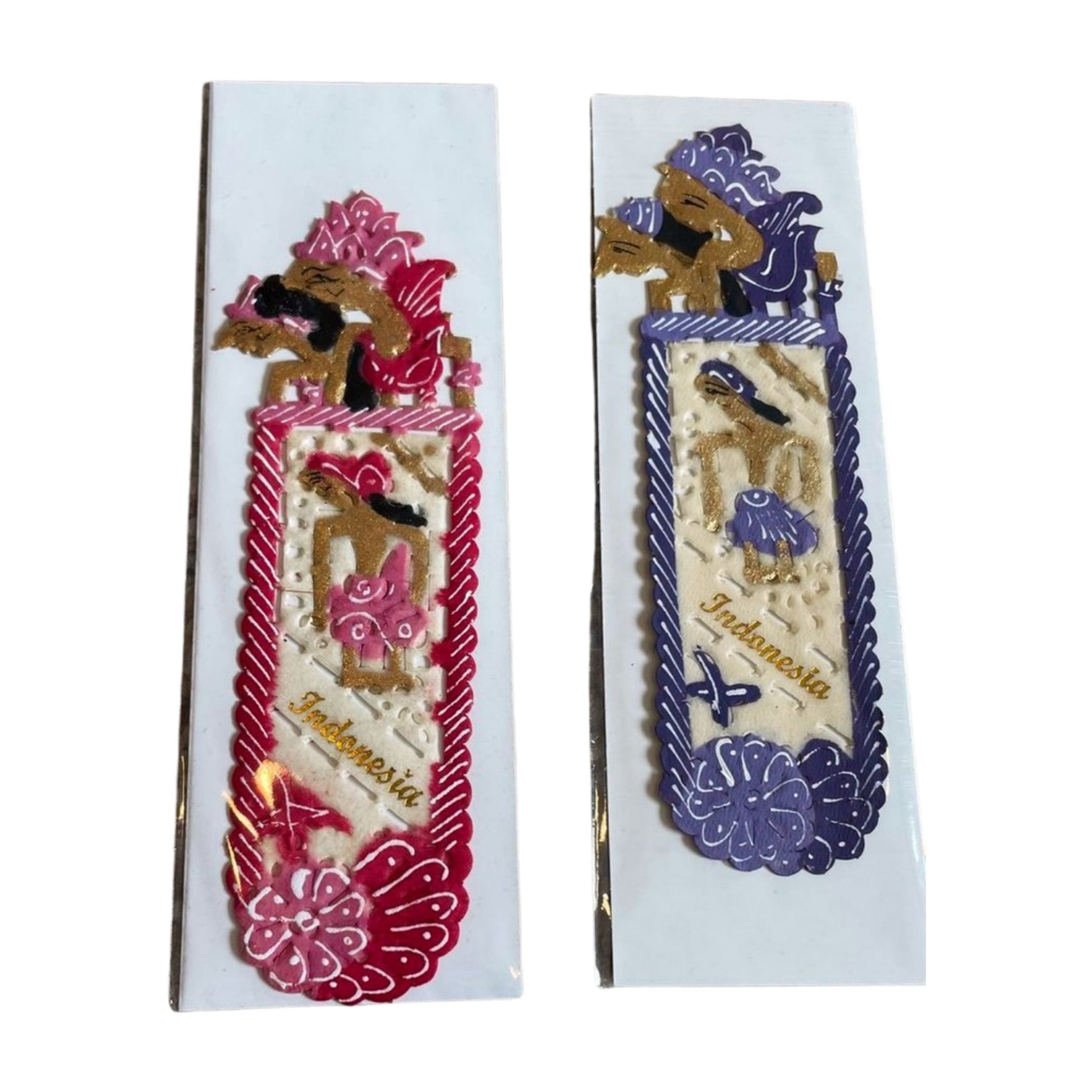Leather Shadow Puppet Indonesian Wayang Bookmark Home La Vie Bien Leather Shadow Puppet Indonesian Wayang Bookmark