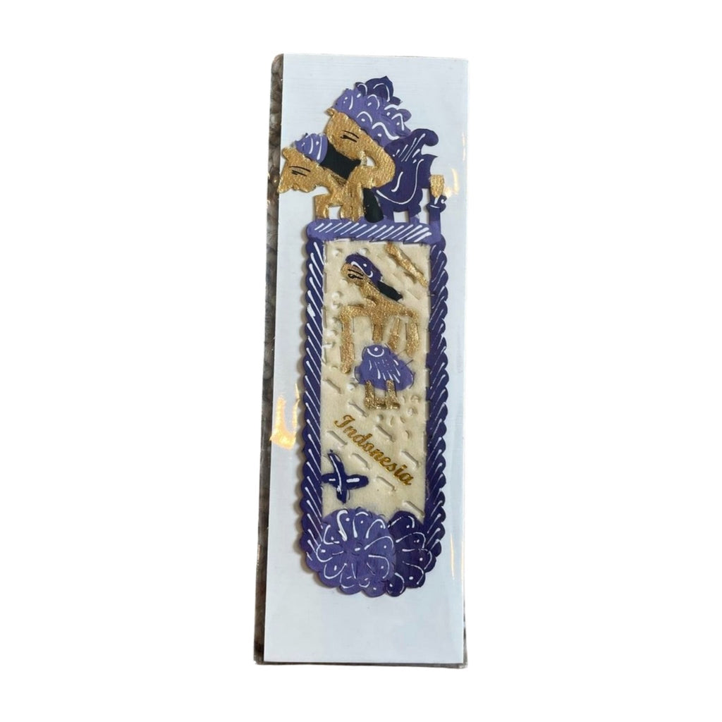 Leather Shadow Puppet Indonesian Wayang Bookmark Home La Vie Bien Leather Shadow Puppet Indonesian Wayang Bookmark