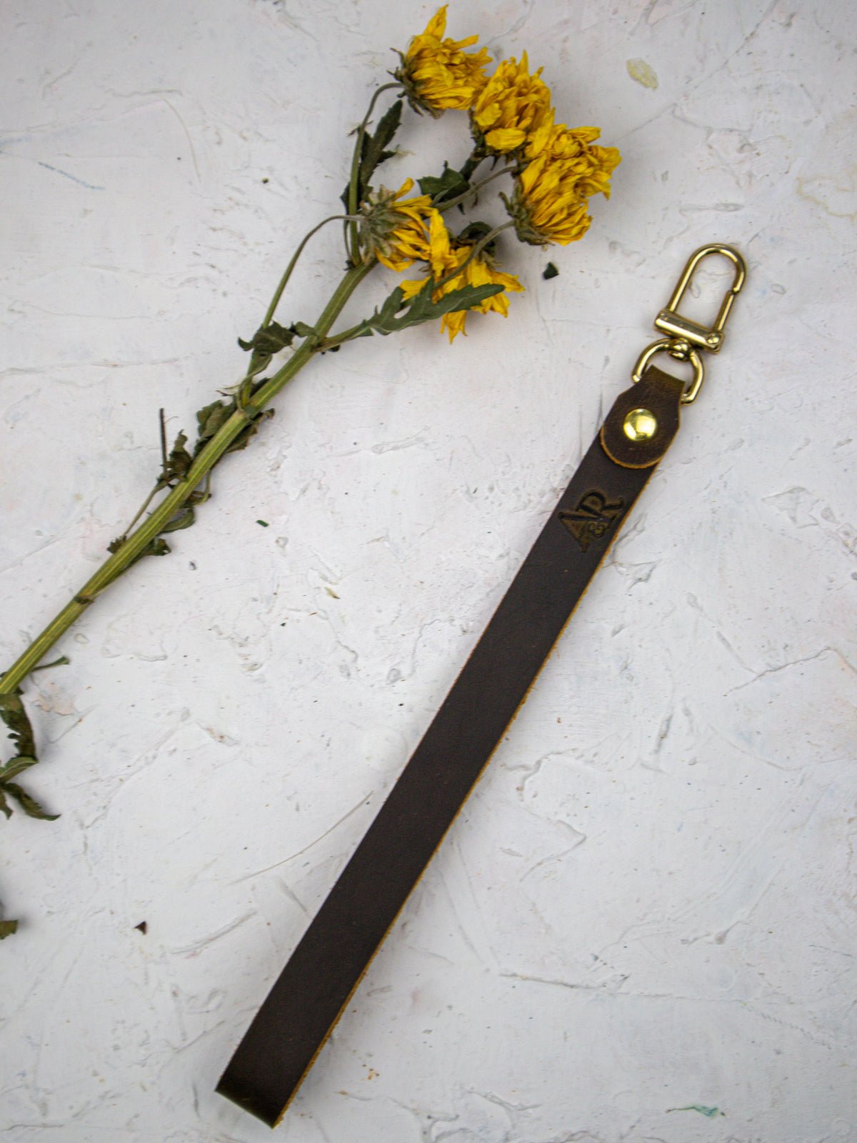 Leather Wristlet Strap