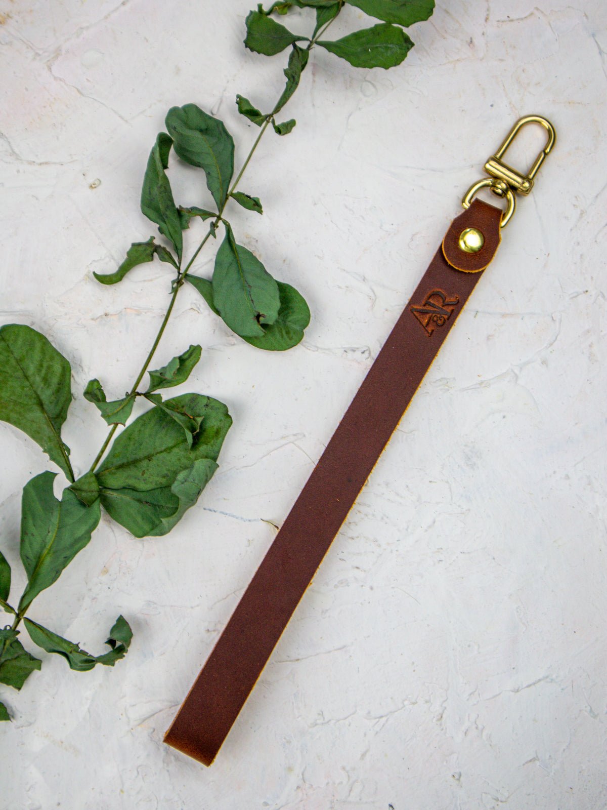 Leather Wristlet Strap